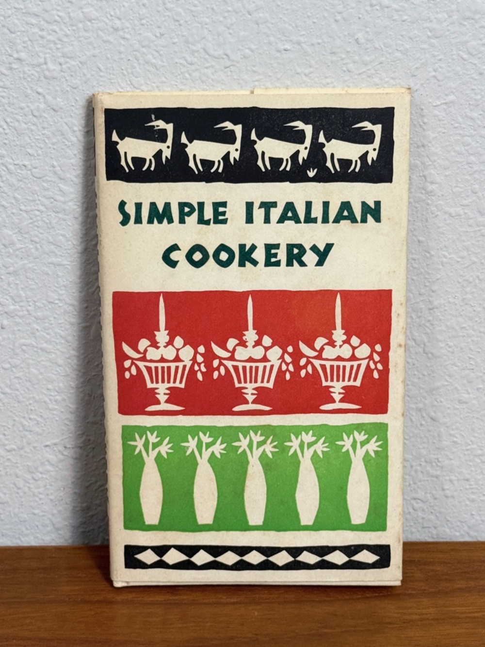 Simple Italian Cookery HC Cookbook 1959